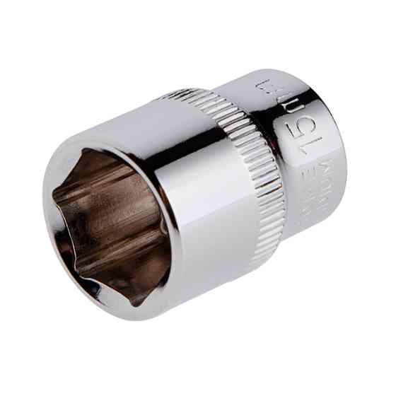 Головка шестигранна 3/8", 15×20 мм, Cr-V, STORM Львов