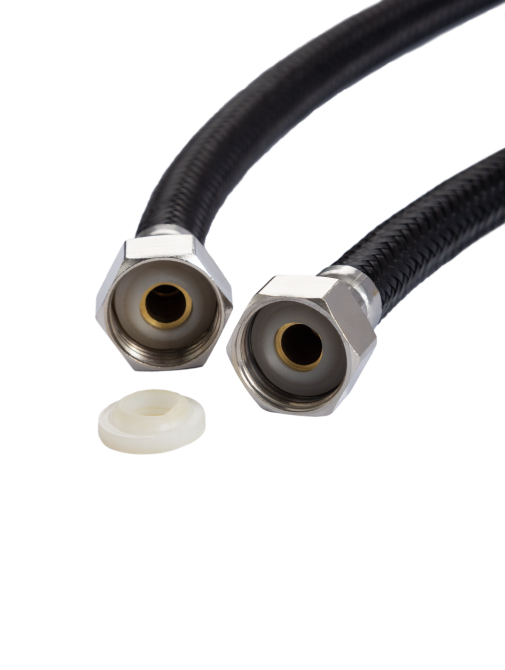 Шланг для воды AQUASTRONG NYLON ГГ 50 см (AS11050) Киев - изображение 1