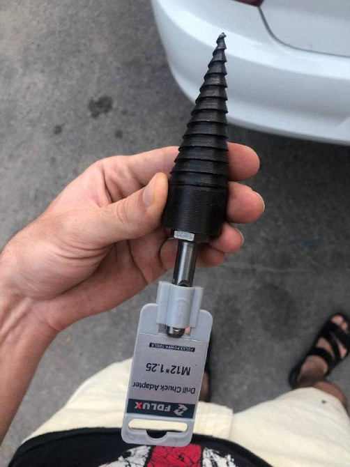 Гвинтовий колун, дровокiл пiд дриль, перфоратор. Київ - фото 2