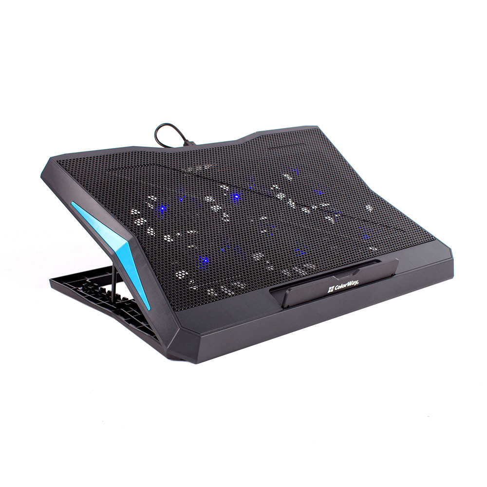 Охолоджувальна підставка для ноутбука ColorWay Cooling Laptop Q3, 10-17