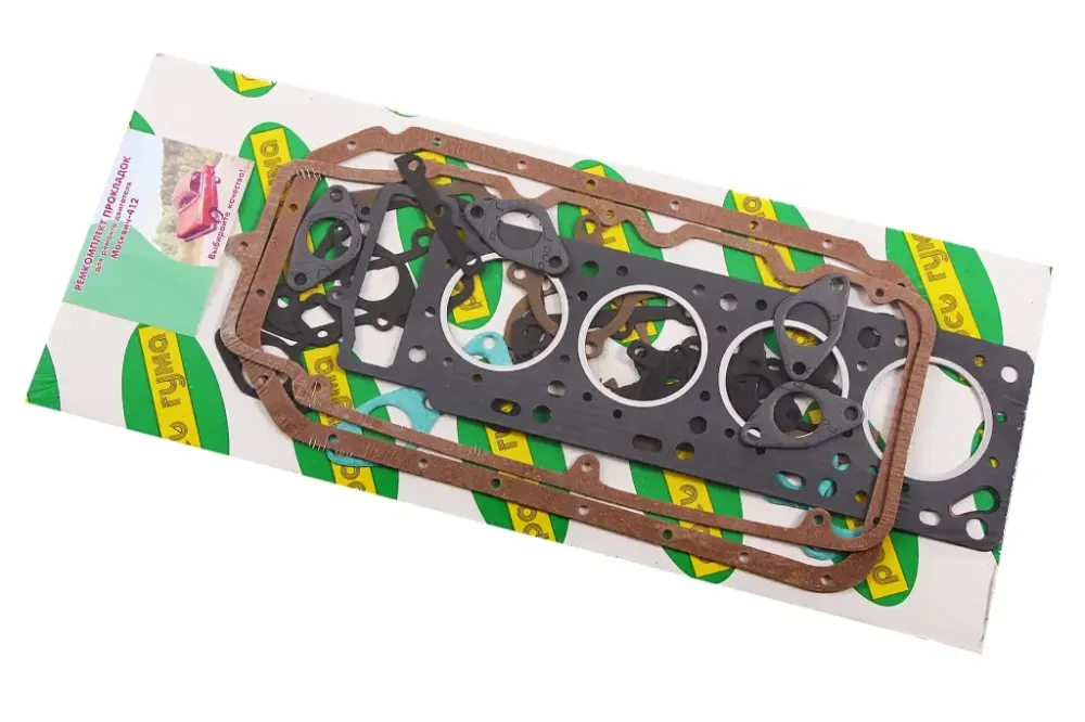 Набор прокладок двигателя М-412 полный Рось Гума Винница - изображение 1