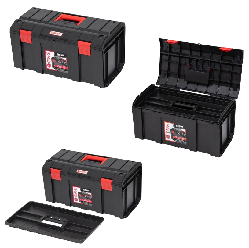 Набор ящиков для инструментов QBRICK REGULAR R-BOX SET: 19+16+13 (5901238253938) Киев - изображение 3