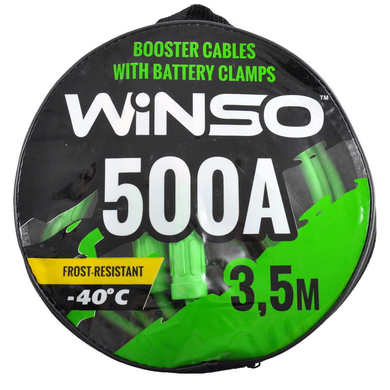 Провода-прикурювачі Winso 500А, 3,5м 138510 Львів - фото 2