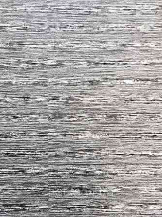 Шпалери вінілові на флізеліні Grandeco Textured vibes 0.53x10 смуги розмиті структурні чорні сірі Київ