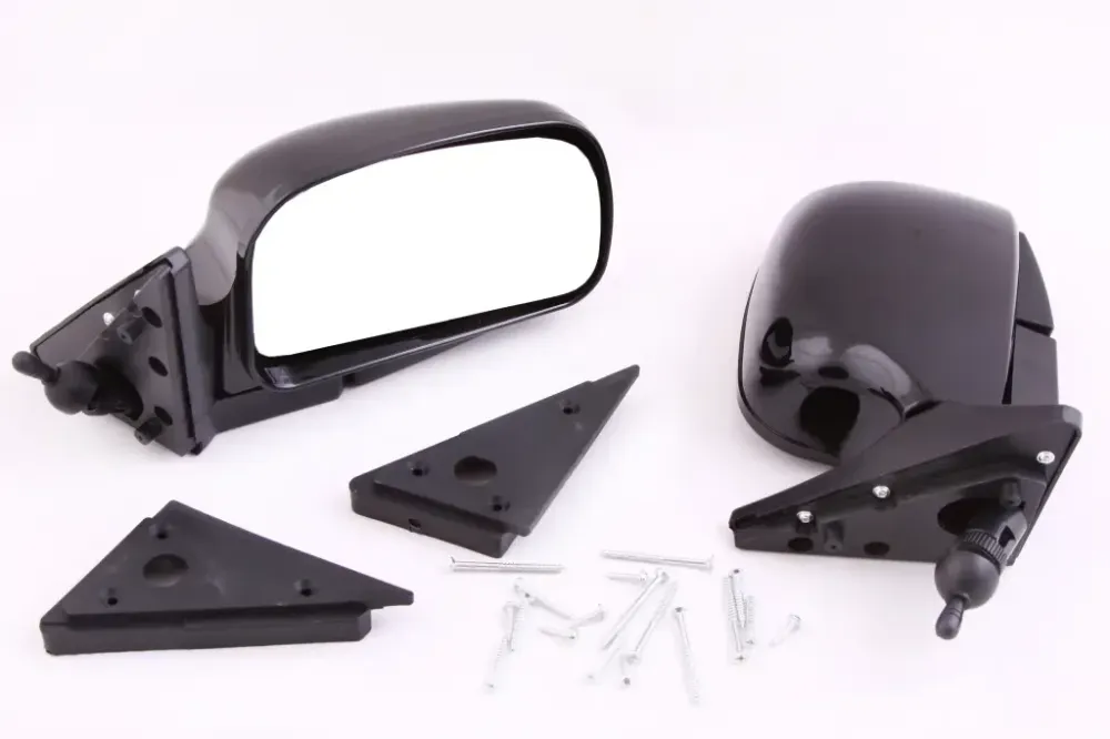 Зеркало наружное 2107 с регулир.  черное Elegant (2 шт.) Винница - изображение 1