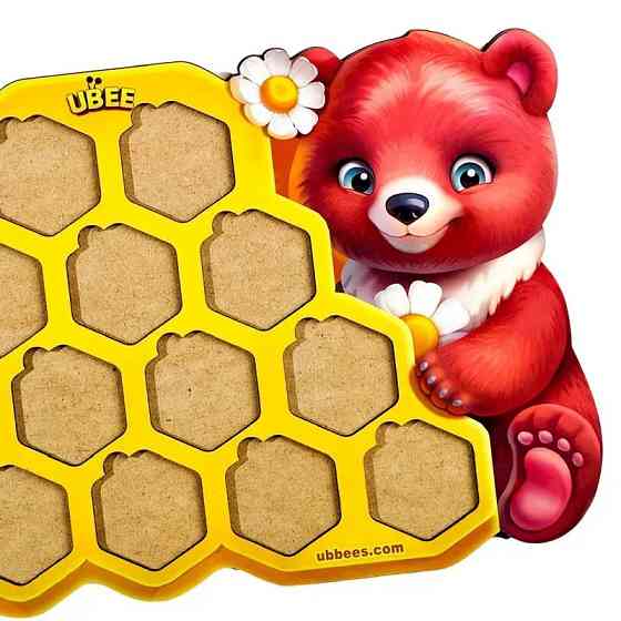 Дитячий пазл сортер "Меморі стільники" (ПСД277) PSD277 Вінниця