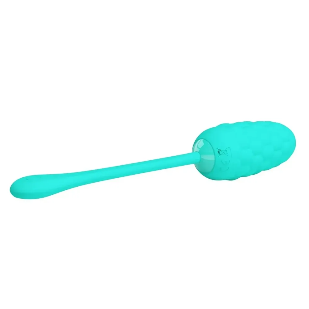 Виброяйцо с рельефным дизайном Pretty Love - MARINA EGG Green, BI-014708-4 Sex Aura Киев - изображение 8