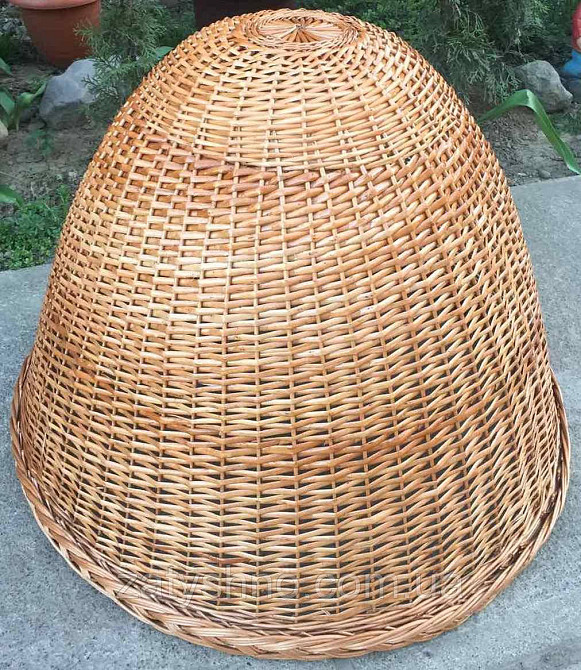 Люстра плетеная большая | люстры плетеные конус  | торшеры абажуры бра большая Киев - изображение 3