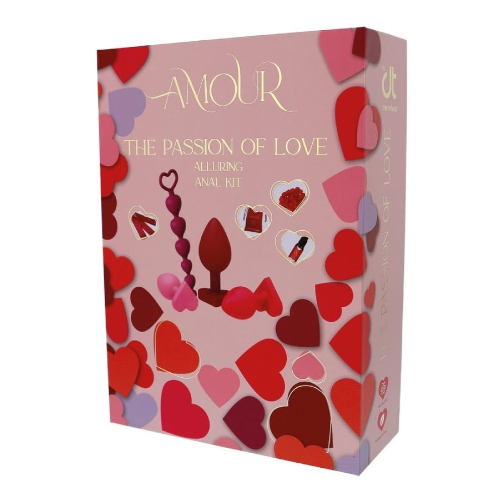 Набір для анального тренування Dream Toys Amour The Passion Of Love з намистинами та аксесуарами Sex Aura Київ - фото 1