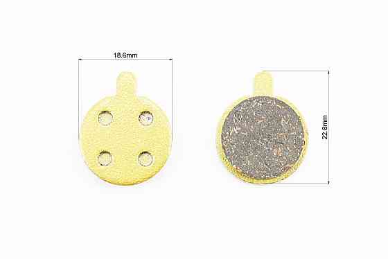 Гальмівні колодки Disk-brake (Xiaomi Mijia M365 Pro, Zoom DB250,350,450,550), жовті YL-1013 Київ