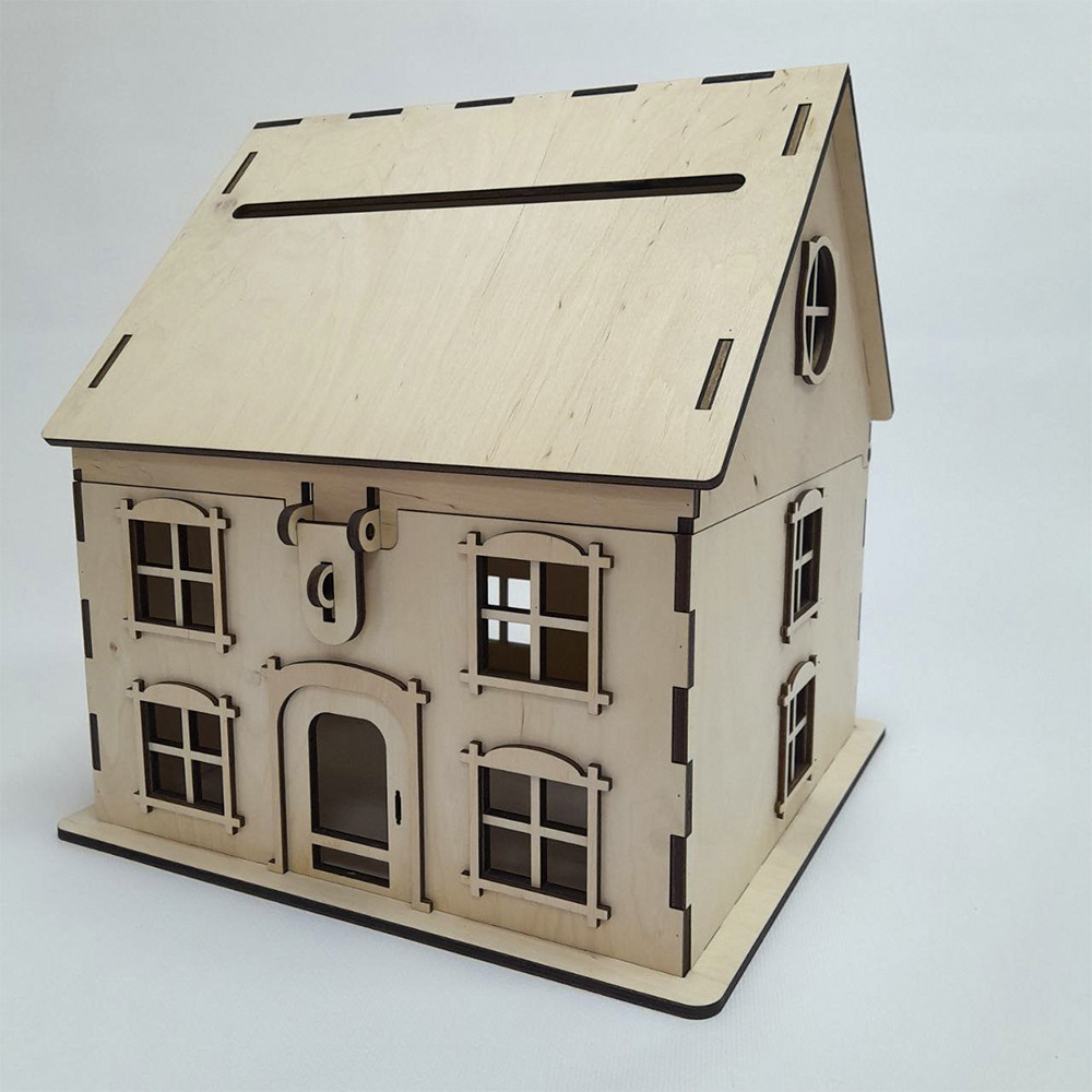 Домик для конвертов, Свадебная казна 300х300х310мм Киев - изображение 3