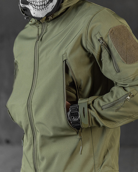 Костюм чоловічий такічний софт йшов олива осінь весна зима Одеса - фото 8