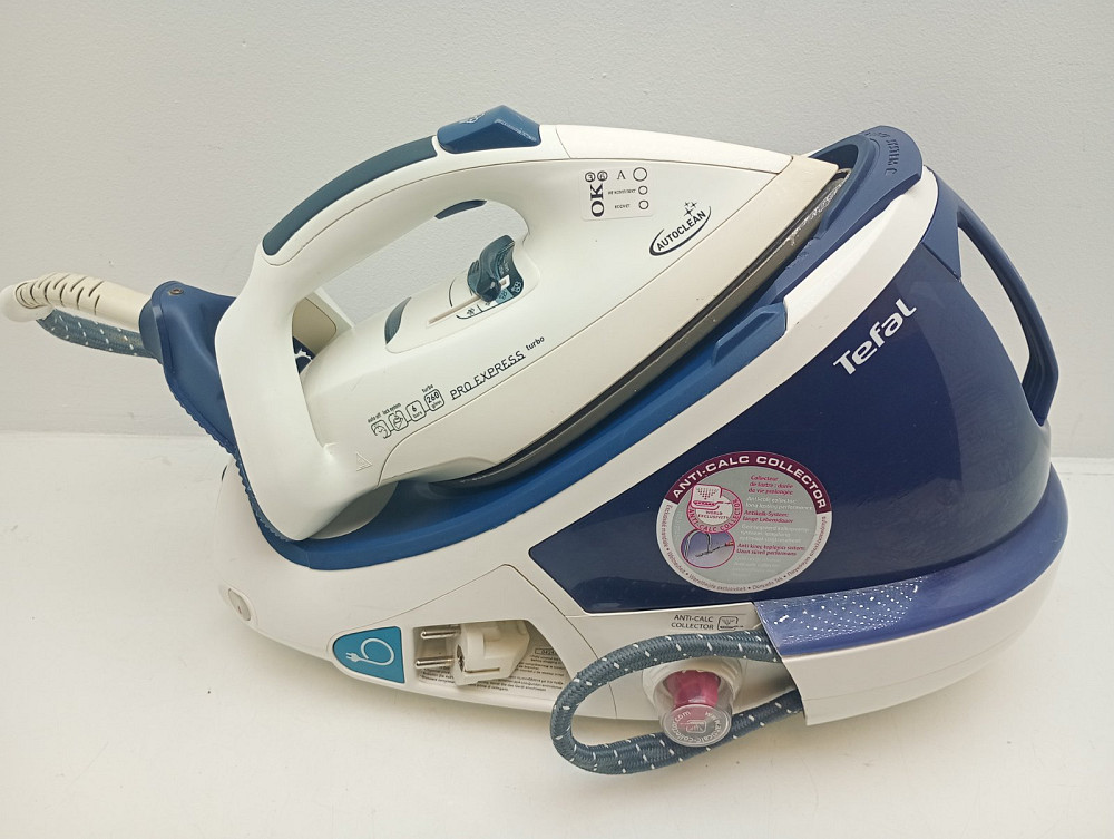 Праска з генератором пари Tefal Pro Express Turbo Anticalc GV8461 (товар вживаний) Луцк - изображение 7