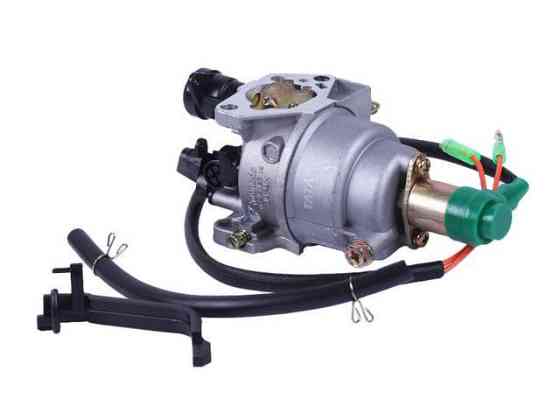 Карбюратор з електроклапаном на бензиновий двигун 180F/190F, з важелем Мукачево