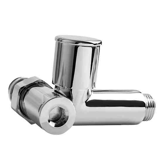 Кран для рушникосушарки кутовий під ТЕН NAVIN 1/2"х1/2", 2 шт. Київ