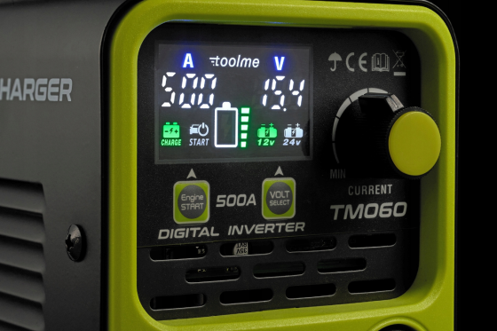 Інверторний пуско-зарядний пристрій Toolme 500A 12/24В (Польща) Київ
