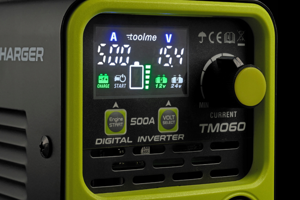 Інверторний пуско-зарядний пристрій Toolme 500A 12/24В (Польща) Київ - фото 2