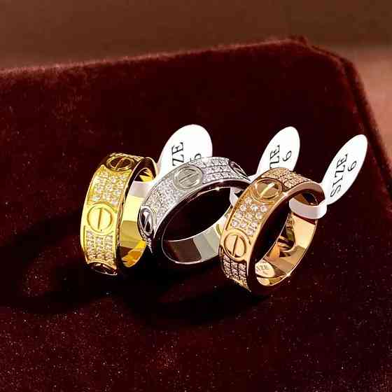 Cartier каблучка з цирконами Одеса