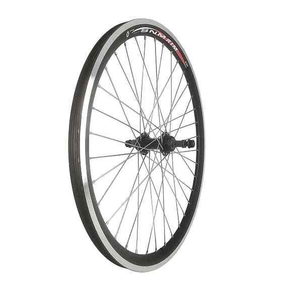 Обід велосипедний (у зборі) 24 (зад, 36 спиць, алюміній) (подвійний) чорний Мукачево