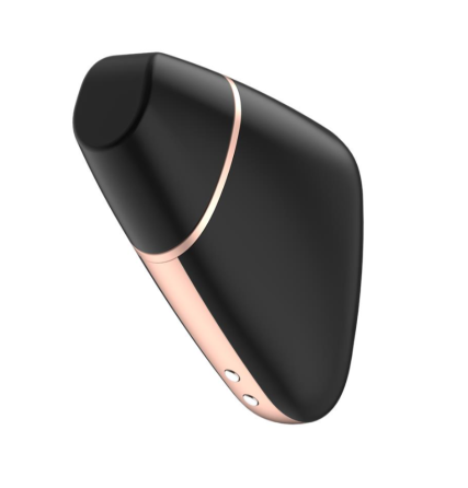 Вакуумний кліторальний вібратор - Satisfyer Love Triangle Black (App) Sex Aura Київ