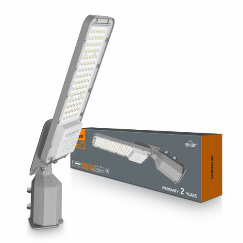 LED Ліхтар вуличний IP65 50W 5500Lm 5000К 220V SLE17 Videx Житомир - фото 1