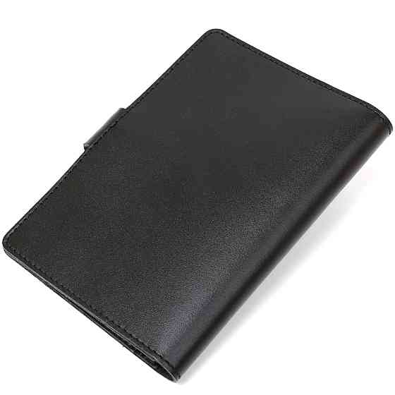 Удобный мужской тревел-кейс из натуральной кожи Черный (SHVIGEL) Киев