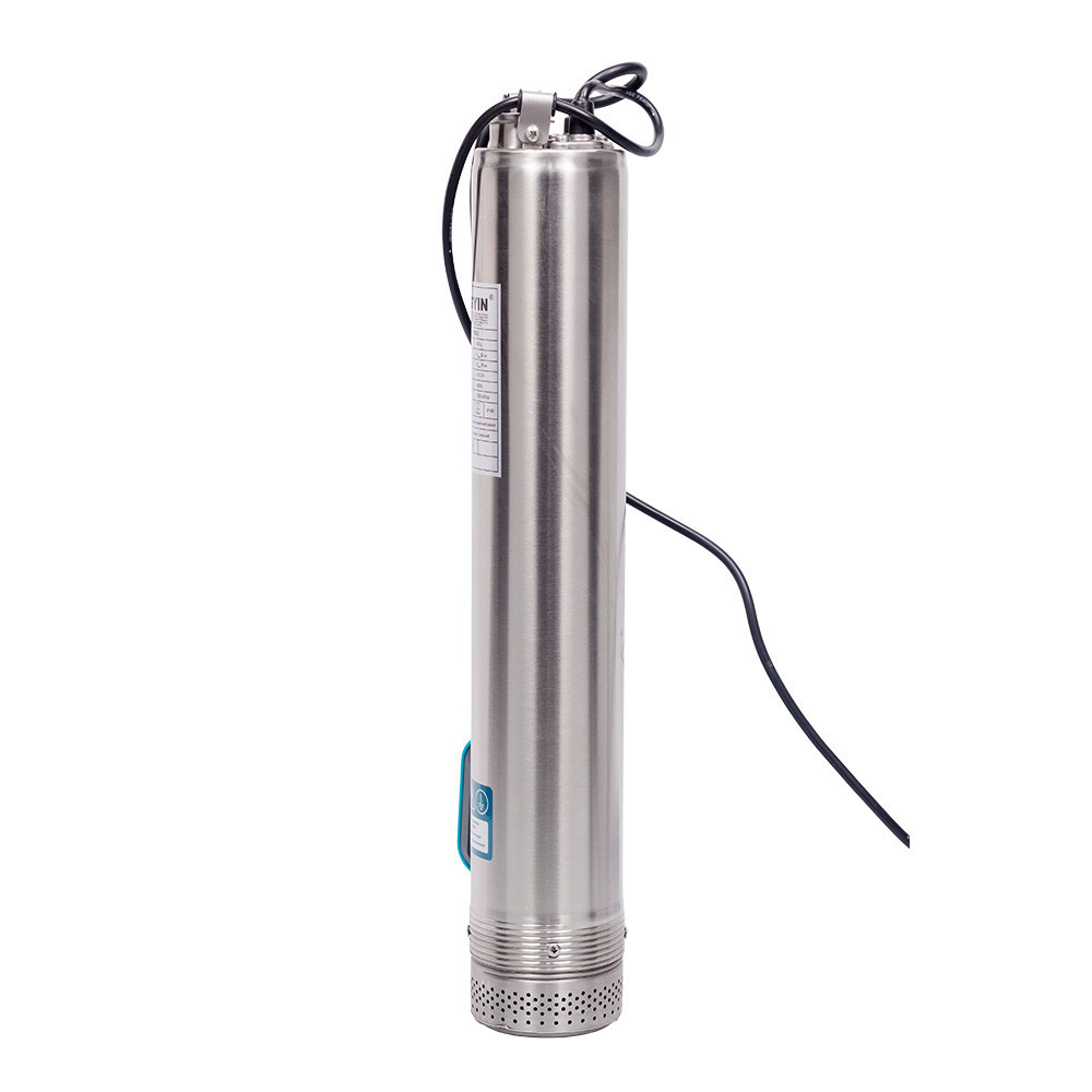 Насос з нижнім забором води 0.75кВт H 71(52)м Q 55(33)л/хв Ø100мм+поплавок DONGYIN 4SNM2/10 (777354) Рівне - фото 8