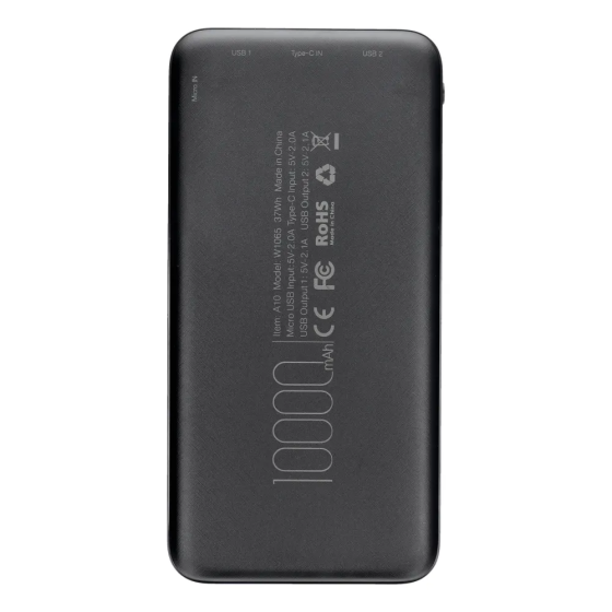 Павербанк 10000 mAh VEGER W1065 2A A10 VG-W1065 power bank повербанк Одесса