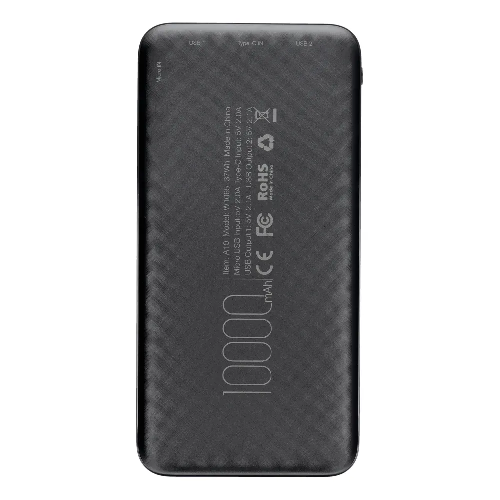 Павербанк 10000 mAh VEGER W1065 2A A10 VG-W1065 power bank повербанк Одесса - изображение 5