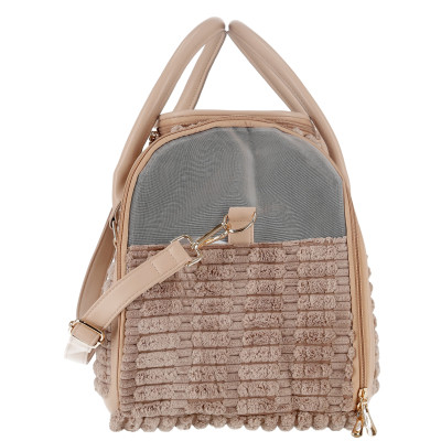 Переноска для тварин MISOKO&amp;CO 51.5x25.5x27 см світло-коричнева (YIWUMSK70161) Вінниця - фото 3