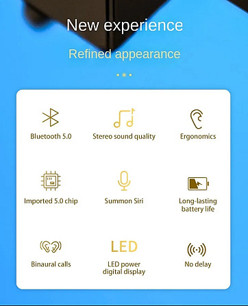 Брак Навушники бездротові Bluetooth TWS E7S Fone (по типу Airdots) Київ - фото 10