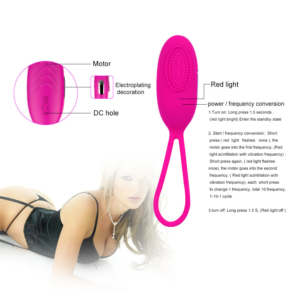 Вибромассажёр Cara vibrating bullet 10 режимов вибрации цвет розовый Sex Aura Киев - изображение 4
