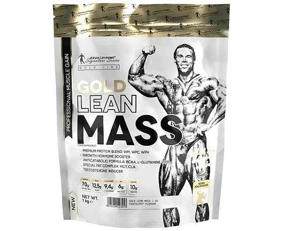 Гейнер Kevin Levrone Gold Lean Mass 1000 g (Vanilla) Луцк
