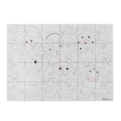 Набор для творчества Crayola Пазл-раскраска Монстры С карандашами (15919-A) Винница