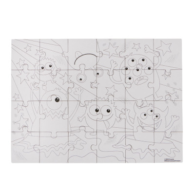 Набор для творчества Crayola Пазл-раскраска Монстры С карандашами (15919-A) Винница - изображение 1