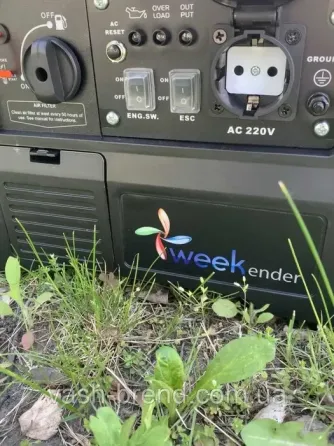 Генератор инверторный Weekender Smart 1000 бензиновый на 1 кВат  Вес 13 кг Днепр