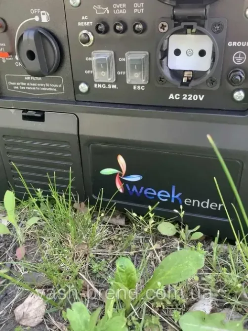 Генератор инверторный Weekender Smart 1000 бензиновый на 1 кВат  Вес 13 кг Киев - изображение 6