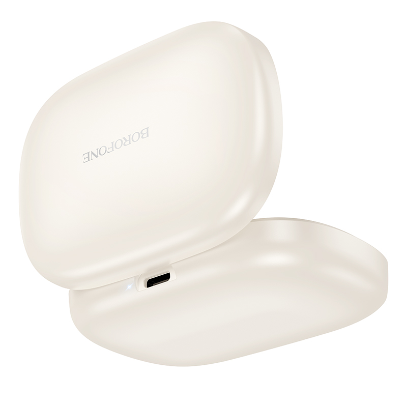 Беспроводные наушники TWS BOROFONE BW73 Lucky Milky White Киев - изображение 3