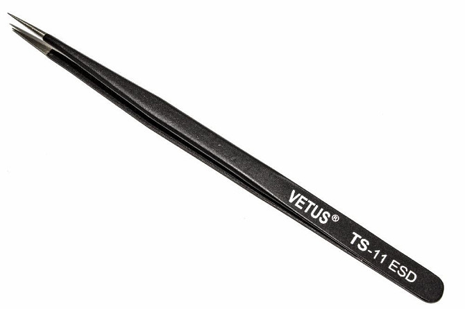 Пінцет VETUS ESD-11 антистатичний, немагнітний Полтава - фото 1