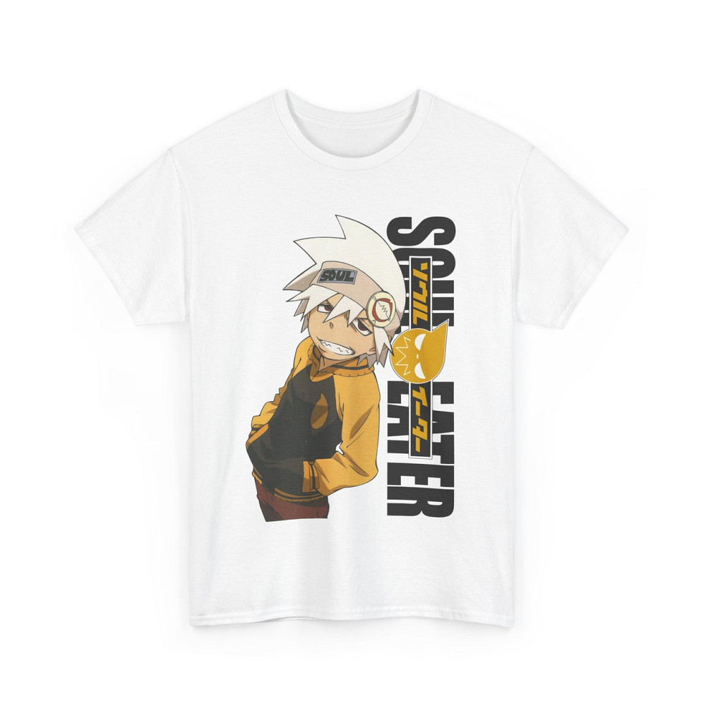 Футболка для хлопчика з аніме принтом Соул Еатер Еванс Аніме оверсайз (зріст від 165 до 180) Чорний AnimeJ0550m Дніпро - фото 6