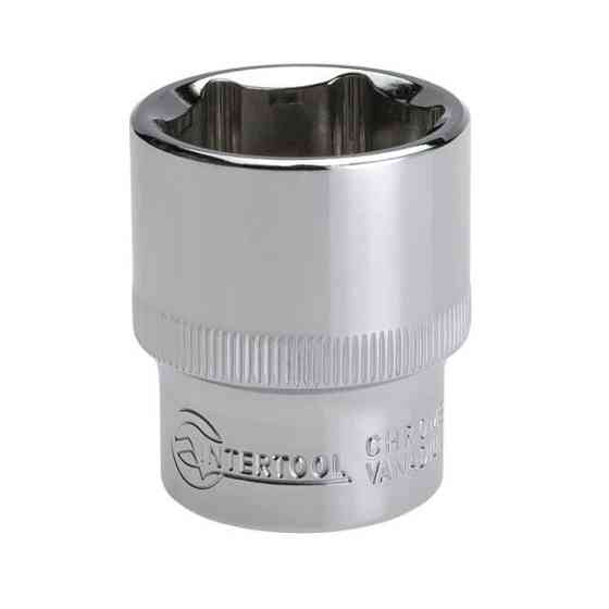 Головка шестигранна 1/2", 25×40 мм, Cr-V, STORM INTERTOOL ET-0025 Київ