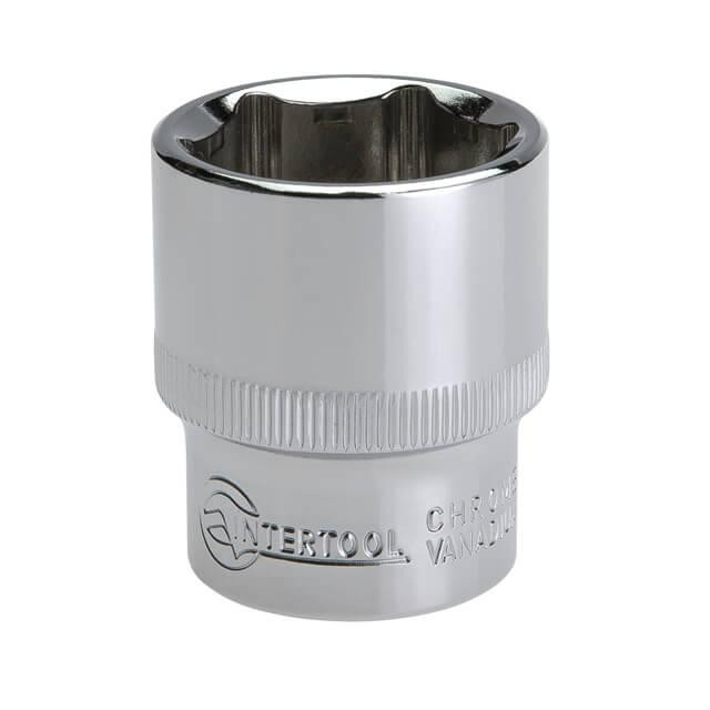 Головка шестигранна 1/2", 25×40 мм, Cr-V, STORM INTERTOOL ET-0025 Київ - фото 2