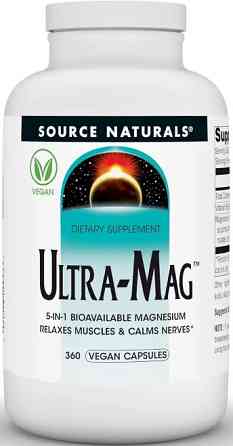Магний Ультра-Маг Source Naturals Ultra-Mag 360 капс Киев