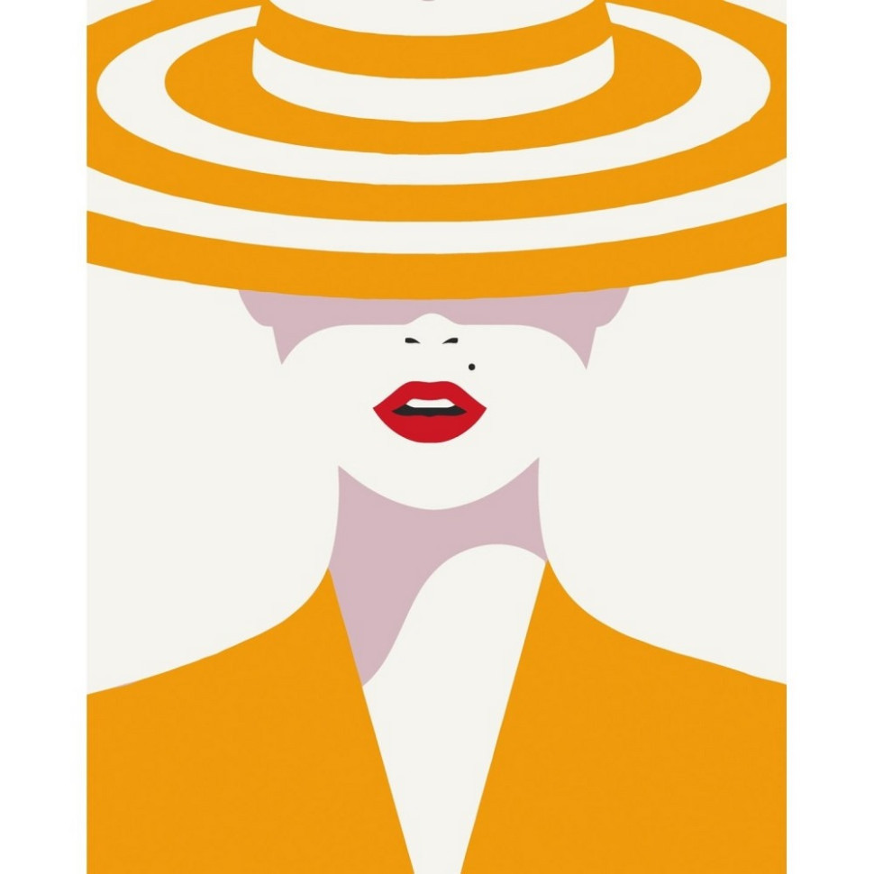 Картина за номерами "Orange style" 10091-AC 30x40 см Вінниця - фото 1