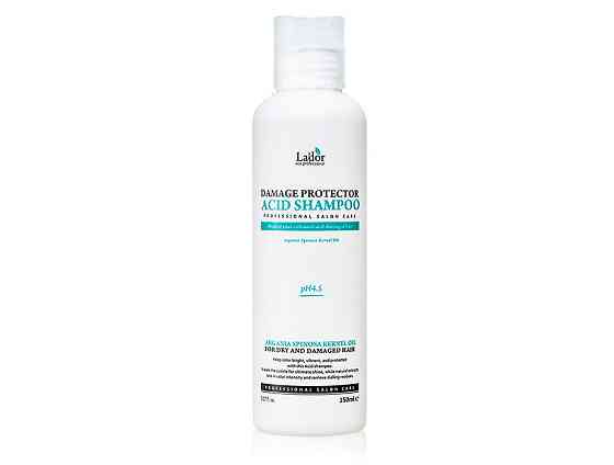 Захисний шампунь для пошкодженого волосся Damaged Protector Acid Shampoo La'dor 150 мл Винница
