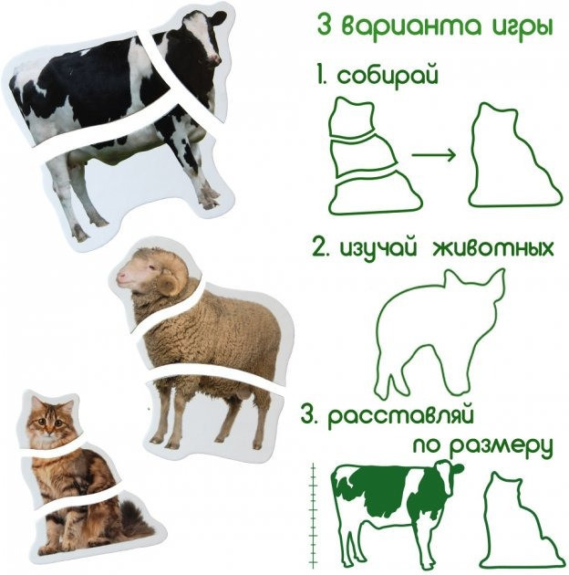 Магнитные пазлы Magdum 