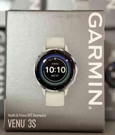 СМАРТ-годинник: Garmin Venu 3S Silver S. Steel Bezel w. Sage Gray Case. Київ