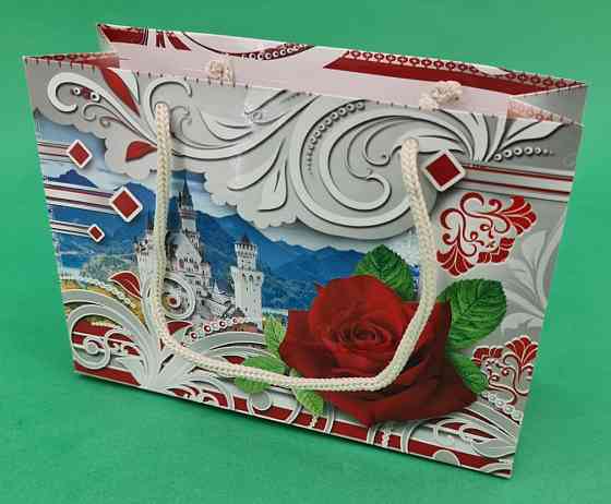 Пакет бумажный малый горизонтальный 11/18/5(арт М015) (12 шт) Харьков