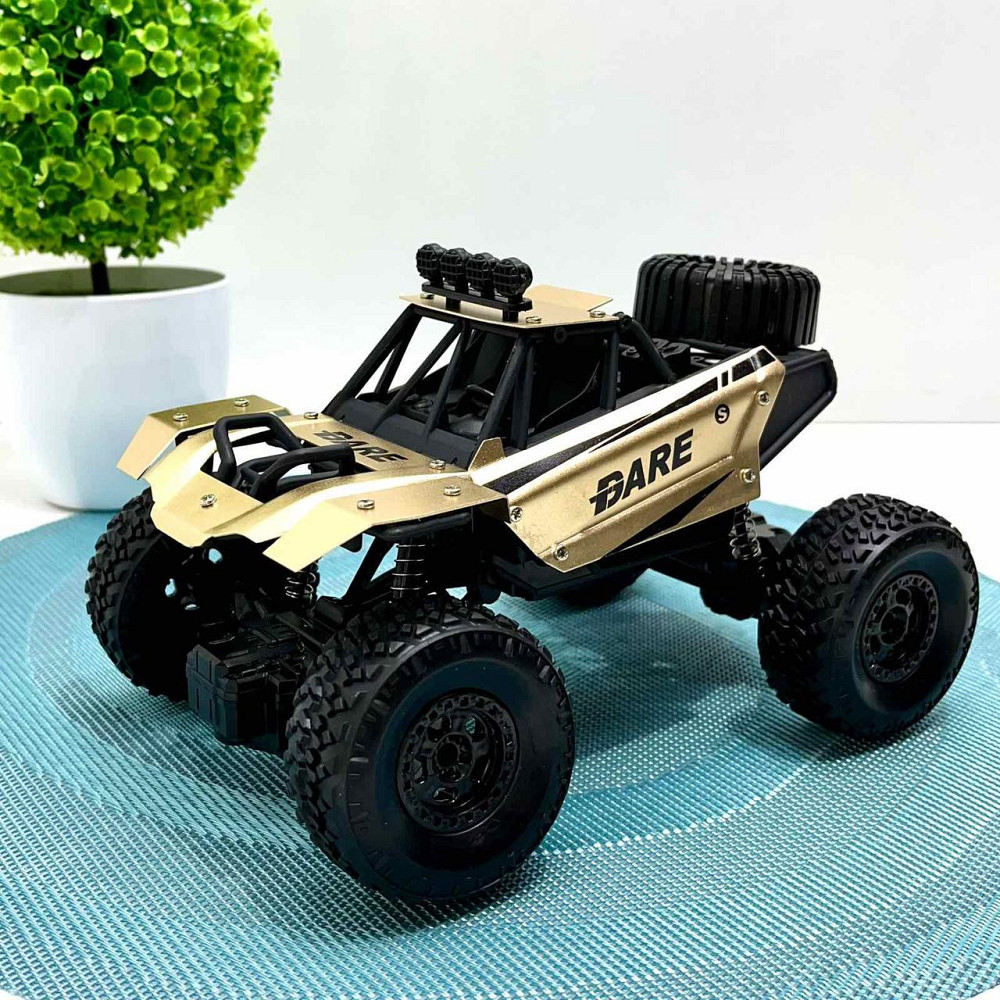 Джип на радіокеруванні масштаб 1:20 метал/пластик Золотистий (699-255) Чернигов - изображение 1