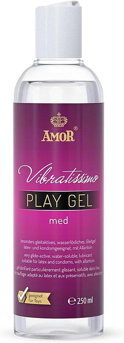 Лубрикант - Vibratissimo Play Gel Med, 250 мл Sex Aura Київ - фото 1